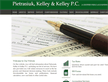 Tablet Screenshot of pkkcpa.com